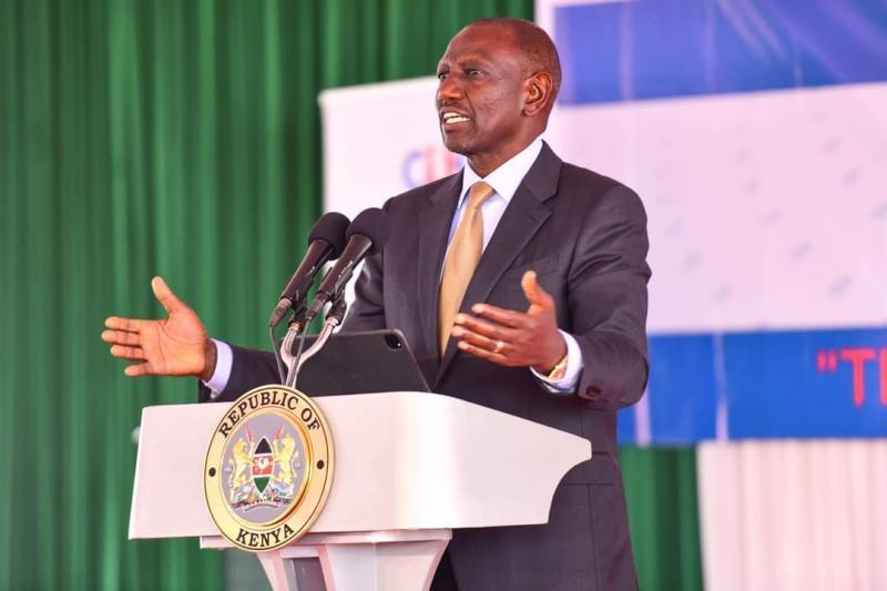 File image of President William Ruto.